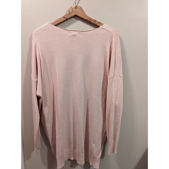 Eco Vibe Ultra Soft Sweater in Blush - Picture 4 of 6